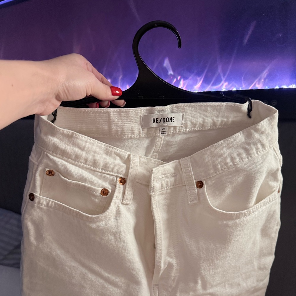 Re/Done Premium 70s Stove Pipe Straight Jeans